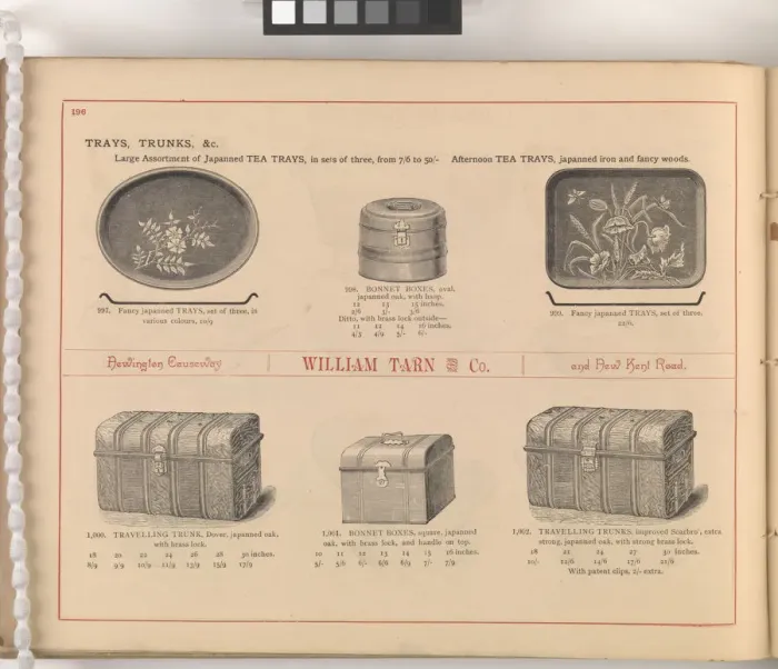 Framed Print : Page from William Tarn and Co.s Illustrated Catalogue: wit Framed Print : Page from William Tarn and Co.s Illustrated Catalogue: wit