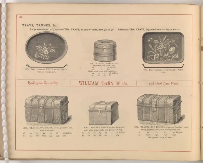 Framed Print : Page from William Tarn and Co.s Illustrated Catalogue: wit