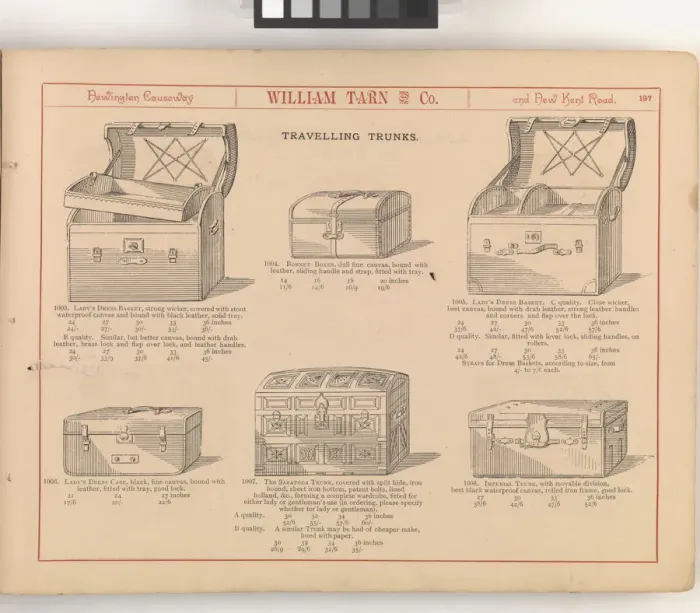 Framed Print : Page from William Tarn and Co.s Illustrated Catalogue: wit Framed Print : Page from William Tarn and Co.s Illustrated Catalogue: wit
