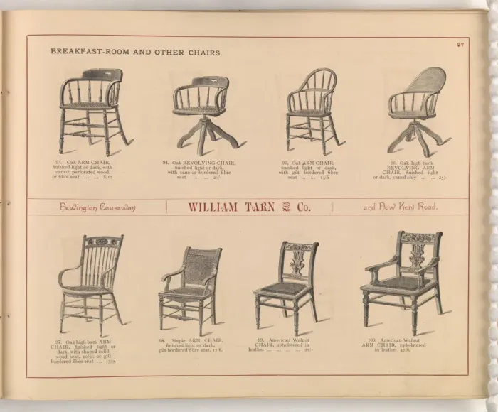 Framed Print : Page from William Tarn and Co.s Illustrated Catalogue: wit Framed Print : Page from William Tarn and Co.s Illustrated Catalogue: wit