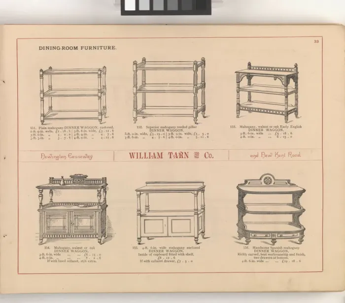 Framed Print : Page from William Tarn and Co.s Illustrated Catalogue: wit Framed Print : Page from William Tarn and Co.s Illustrated Catalogue: wit