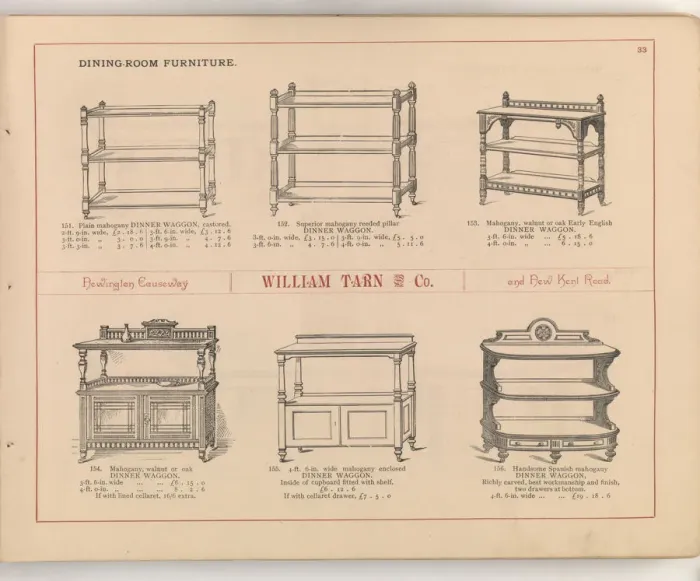Framed Print : Page from William Tarn and Co.s Illustrated Catalogue: wit Framed Print : Page from William Tarn and Co.s Illustrated Catalogue: wit