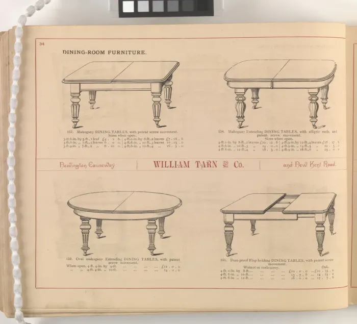 Framed Print : Page from William Tarn and Co.s Illustrated Catalogue: wit Framed Print : Page from William Tarn and Co.s Illustrated Catalogue: wit