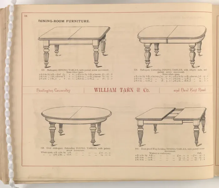 Framed Print : Page from William Tarn and Co.s Illustrated Catalogue: wit