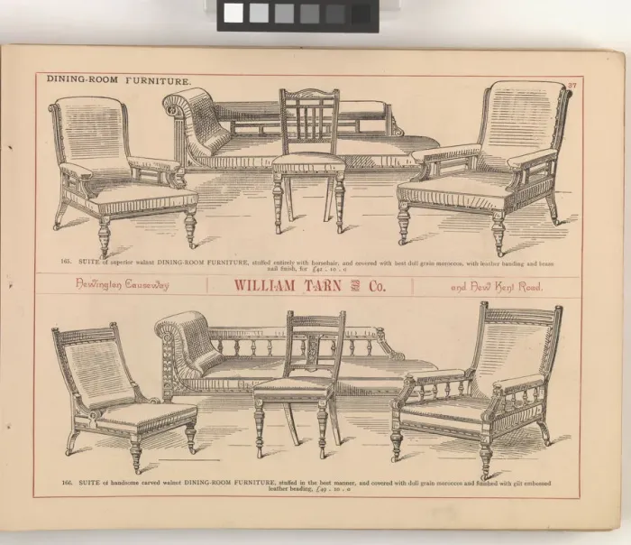 Framed Print : Page from William Tarn and Co.s Illustrated Catalogue: wit