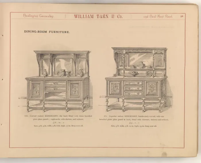 Framed Print : Page from William Tarn and Co.s Illustrated Catalogue: wit Framed Print : Page from William Tarn and Co.s Illustrated Catalogue: wit