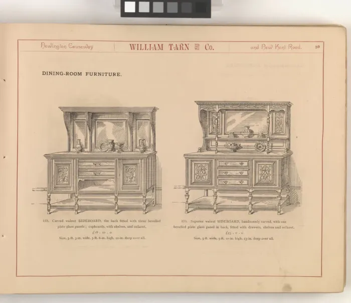 Framed Print : Page from William Tarn and Co.s Illustrated Catalogue: wit Framed Print : Page from William Tarn and Co.s Illustrated Catalogue: wit