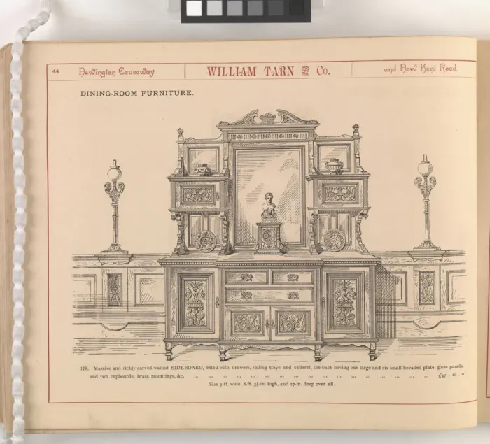 Framed Print : Page from William Tarn and Co.s Illustrated Catalogue: wit Framed Print : Page from William Tarn and Co.s Illustrated Catalogue: wit