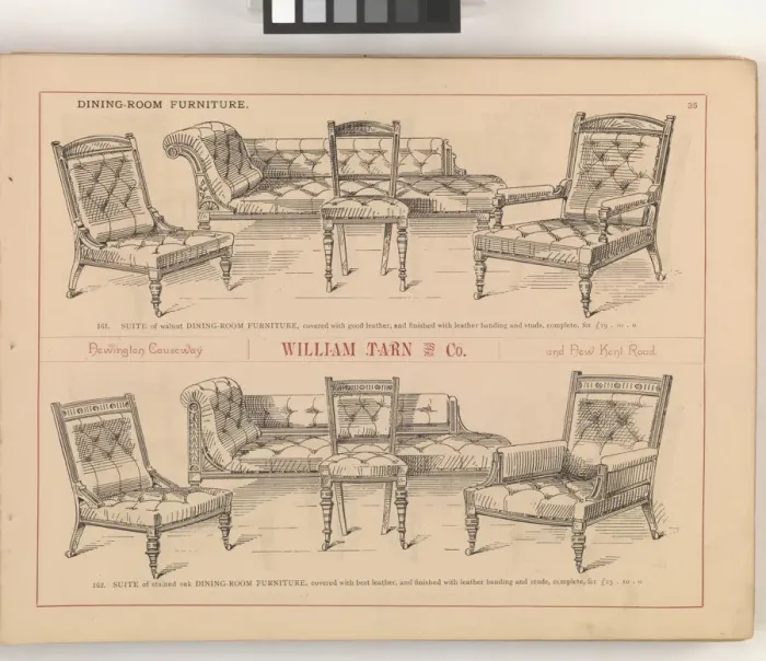 Framed Print : Page from William Tarn and Co.s Illustrated Catalogue: wit Framed Print : Page from William Tarn and Co.s Illustrated Catalogue: wit