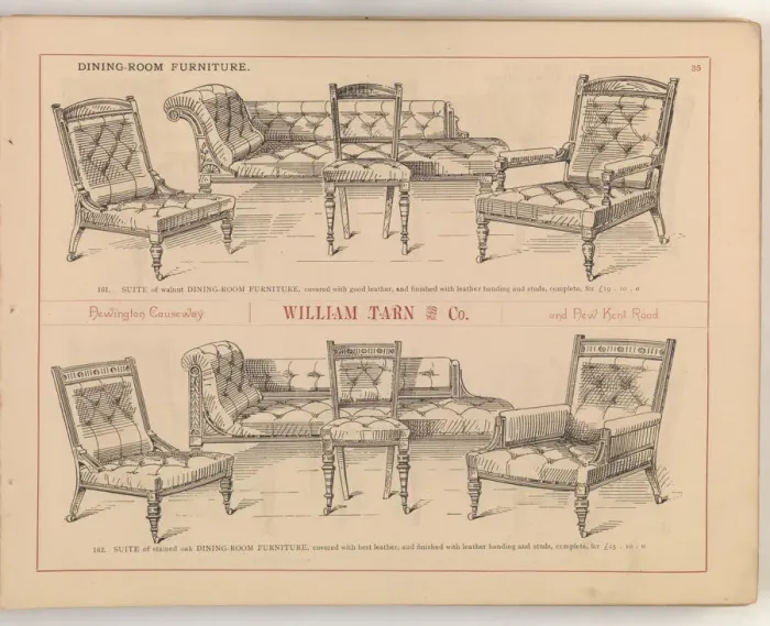 Framed Print : Page from William Tarn and Co.s Illustrated Catalogue: wit Framed Print : Page from William Tarn and Co.s Illustrated Catalogue: wit