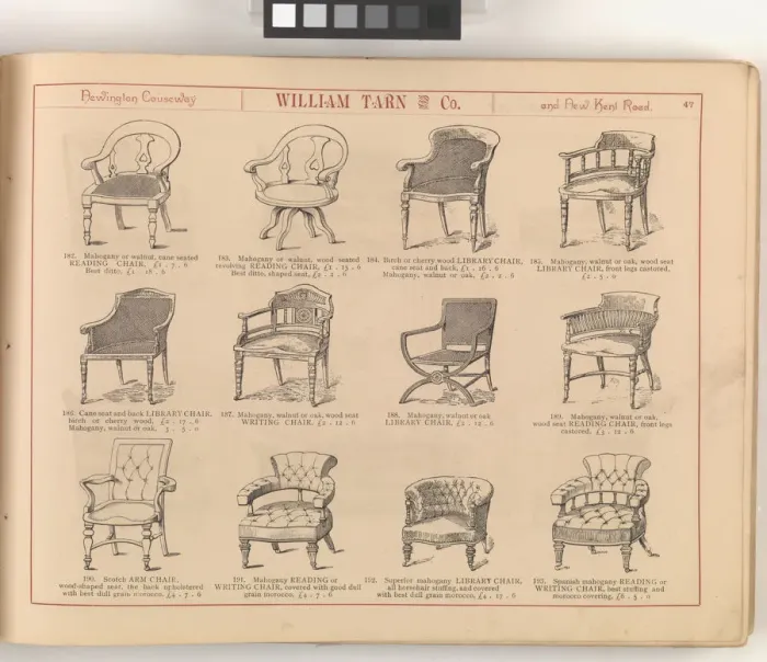 Framed Print : Page from William Tarn and Co.s Illustrated Catalogue: wit Framed Print : Page from William Tarn and Co.s Illustrated Catalogue: wit