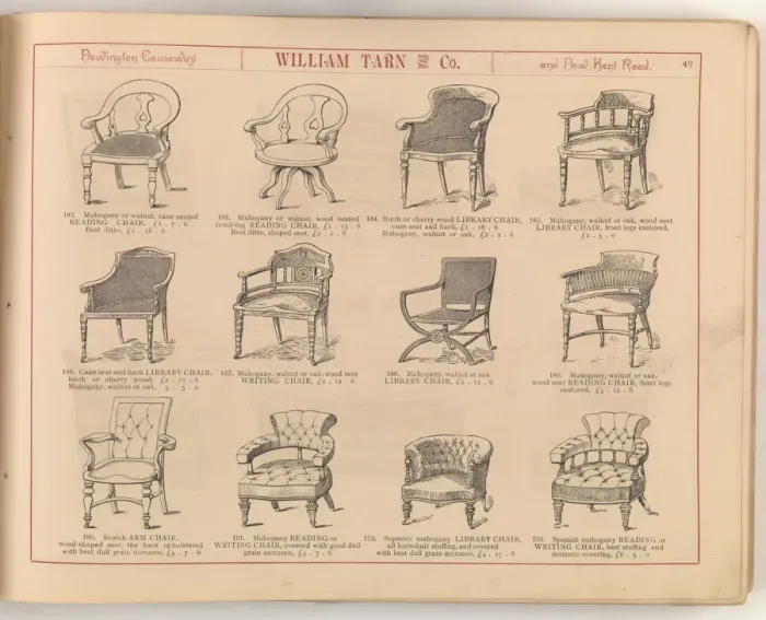 Framed Print : Page from William Tarn and Co.s Illustrated Catalogue: wit