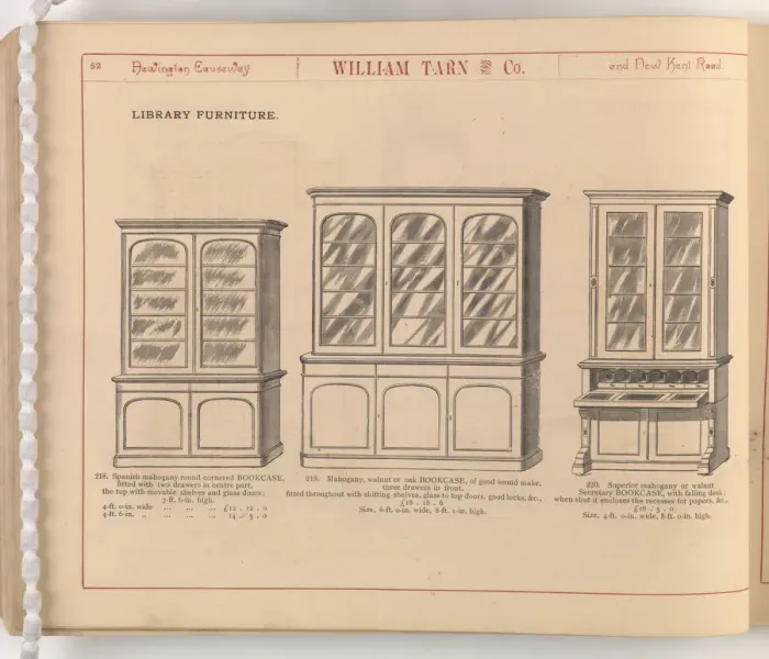 Framed Print : Page from William Tarn and Co.s Illustrated Catalogue: wit Framed Print : Page from William Tarn and Co.s Illustrated Catalogue: wit