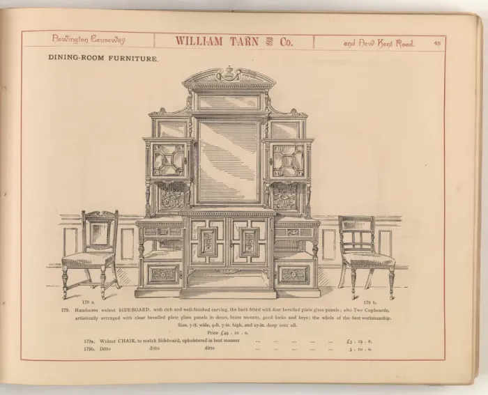 Framed Print : Page from William Tarn and Co.s Illustrated Catalogue: wit Framed Print : Page from William Tarn and Co.s Illustrated Catalogue: wit