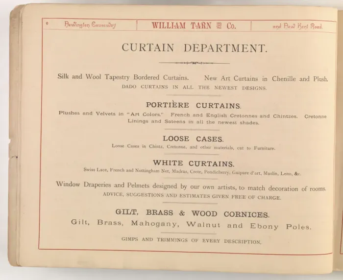 Framed Print : Page from William Tarn and Co.s Illustrated Catalogue: wit Framed Print : Page from William Tarn and Co.s Illustrated Catalogue: wit