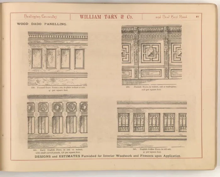 Framed Print : Page from William Tarn and Co.s Illustrated Catalogue: wit Framed Print : Page from William Tarn and Co.s Illustrated Catalogue: wit