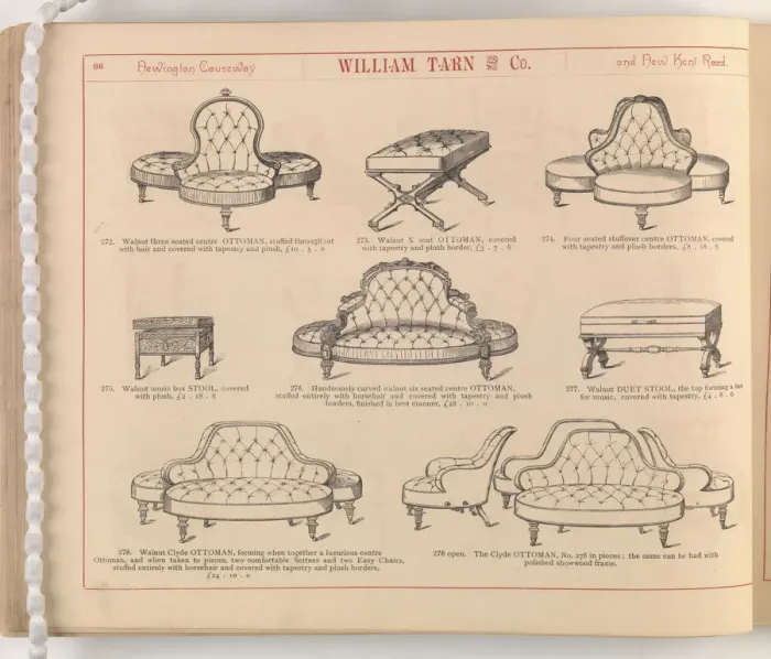 Framed Print : Page from William Tarn and Co.s Illustrated Catalogue: wit Framed Print : Page from William Tarn and Co.s Illustrated Catalogue: wit
