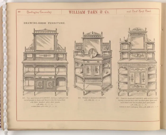 Framed Print : Page from William Tarn and Co.s Illustrated Catalogue: wit