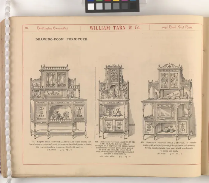 Framed Print : Page from William Tarn and Co.s Illustrated Catalogue: wit Framed Print : Page from William Tarn and Co.s Illustrated Catalogue: wit
