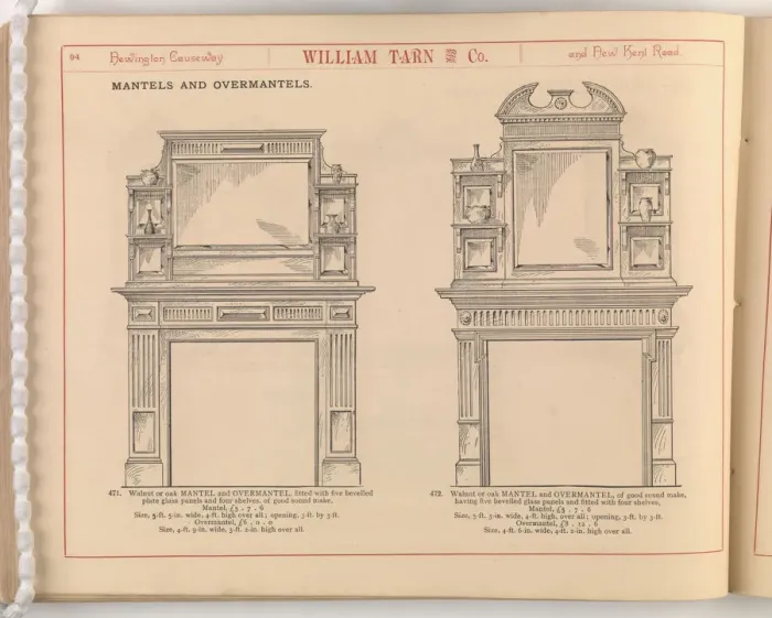 Framed Print : Page from William Tarn and Co.s Illustrated Catalogue: wit Framed Print : Page from William Tarn and Co.s Illustrated Catalogue: wit