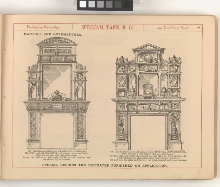 Framed Print : Page from William Tarn and Co.s Illustrated Catalogue: wit Framed Print : Page from William Tarn and Co.s Illustrated Catalogue: wit