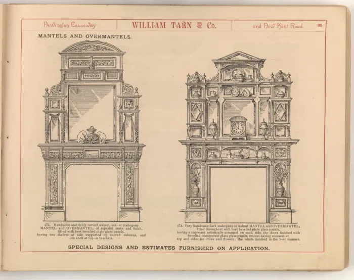 Framed Print : Page from William Tarn and Co.s Illustrated Catalogue: wit Framed Print : Page from William Tarn and Co.s Illustrated Catalogue: wit
