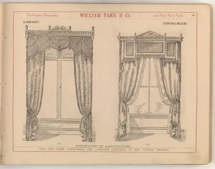 Framed Print : Page from William Tarn and Co.s Illustrated Catalogue: wit Framed Print : Page from William Tarn and Co.s Illustrated Catalogue: wit