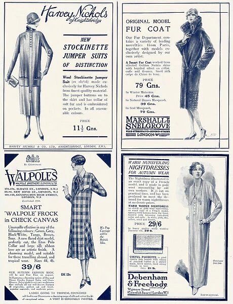 Page of womens Autumn fashion 1925