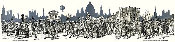 A Pageant of London Characters - key