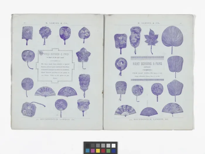 Framed Print : Pages from catalogue published by M. Samuel & Co Framed Print : Pages from catalogue published by M. Samuel & Co