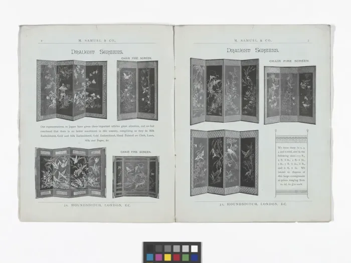 Framed Print : Pages from catalogue published by M. Samuel & Co Framed Print : Pages from catalogue published by M. Samuel & Co