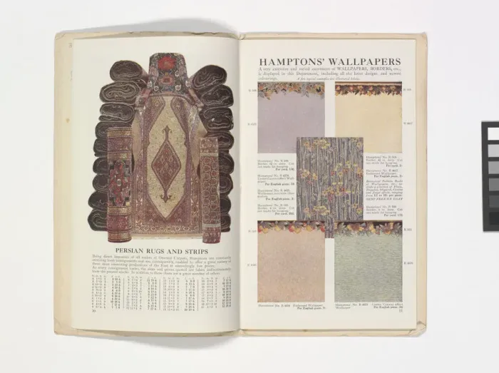 Framed Print : Pages from Hamptons catalogue, c. 1929-1930 Framed Print : Pages from Hamptons catalogue, c. 1929-1930