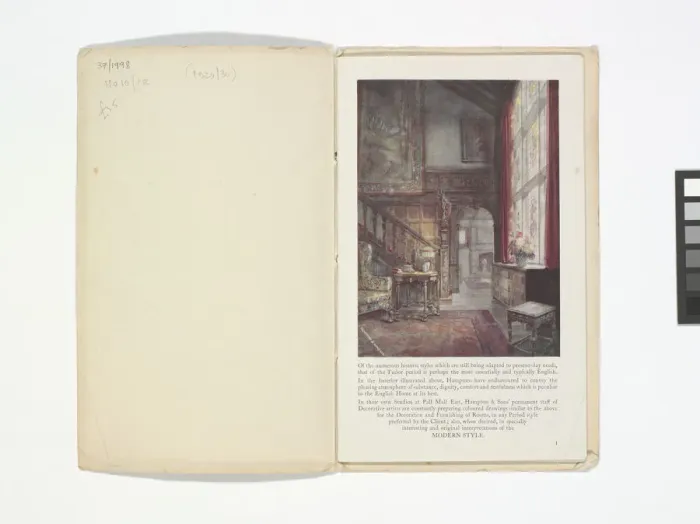 Framed Print : Pages from Hamptons catalogue, c. 1929-1930 Framed Print : Pages from Hamptons catalogue, c. 1929-1930
