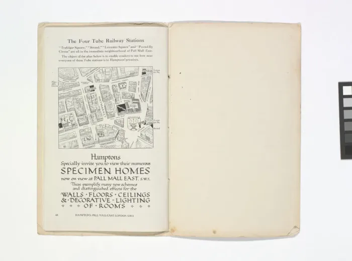 Framed Print : Pages from Hamptons catalogue, c. 1929-1930 Framed Print : Pages from Hamptons catalogue, c. 1929-1930