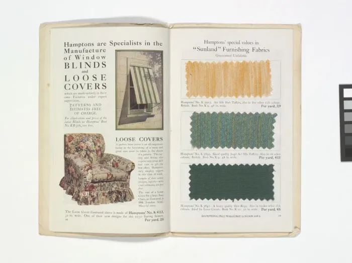 Framed Print : Pages from Hamptons catalogue, c. 1929-1930 Framed Print : Pages from Hamptons catalogue, c. 1929-1930