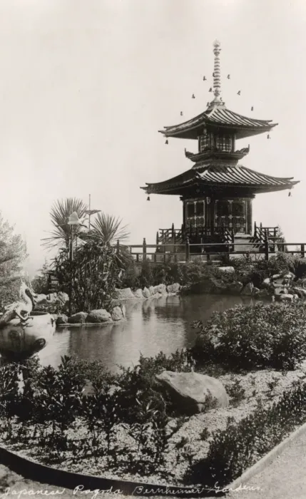 Framed Print : Pagoda - Bernheimer Garden, Hollywood, California, USA Framed Print : Pagoda - Bernheimer Garden, Hollywood, California, USA