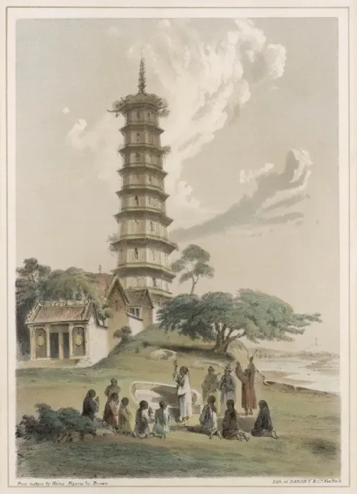 Framed Print : Pagoda at Huangpu Framed Print : Pagoda at Huangpu