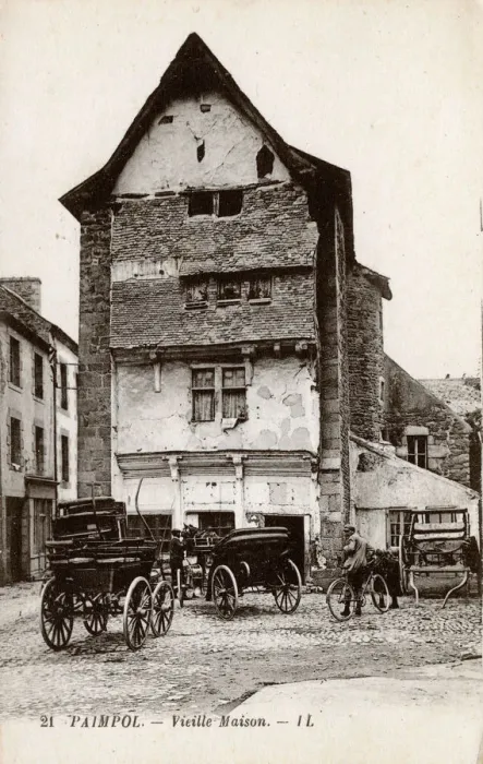 Framed Print : Paimpol, France - An Old House Framed Print : Paimpol, France - An Old House