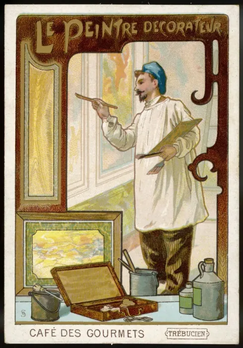 Framed Print : A PAINTER AND DECORATOR Framed Print : A PAINTER AND DECORATOR