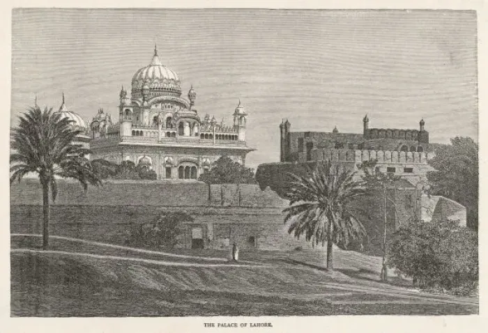Framed Print : Pakistan / Lahore / Palace Framed Print : Pakistan / Lahore / Palace