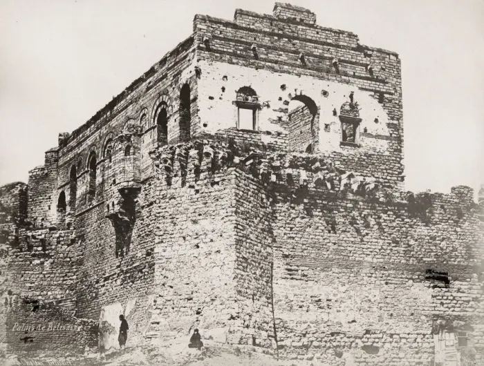 Framed Print : Palace of Balisarius, Turkey, c. 1880 s Framed Print : Palace of Balisarius, Turkey, c. 1880 s
