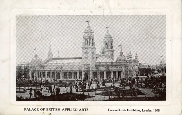 Framed Print : Palace of British Applied Arts - Franco-British Exhibition Framed Print : Palace of British Applied Arts - Franco-British Exhibition
