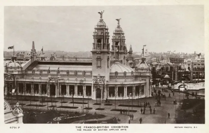Framed Print : Palace of British Applied Arts, Franco-British Exhibition Framed Print : Palace of British Applied Arts, Franco-British Exhibition