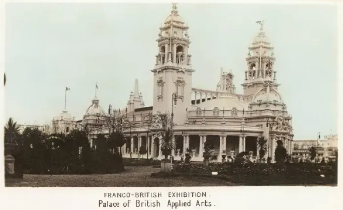 Framed Print : Palace of British Applied Arts, Franco-British Exhibition Framed Print : Palace of British Applied Arts, Franco-British Exhibition