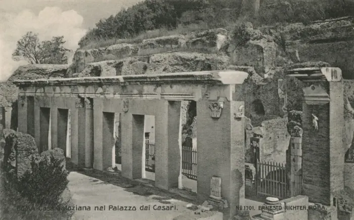 Framed Print : Palace of the Caesars, Rome - Casa Geloziana Framed Print : Palace of the Caesars, Rome - Casa Geloziana