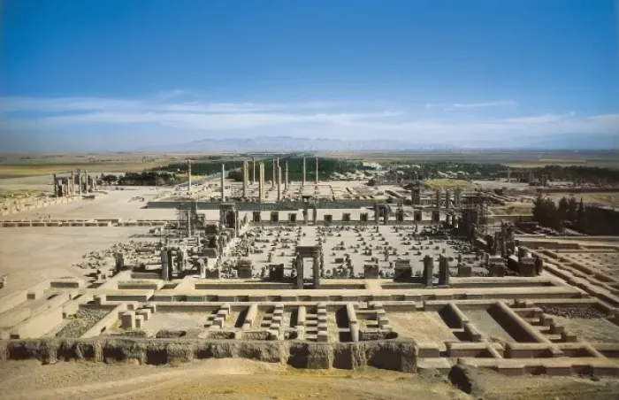 Framed Print : Palace of Darius I. 6th c. BC. IRAN. FARS. Persepolis Framed Print : Palace of Darius I. 6th c. BC. IRAN. FARS. Persepolis