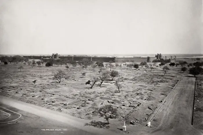 Framed Print : The Palace, Delhi, India, Samuel Bourne Framed Print : The Palace, Delhi, India, Samuel Bourne