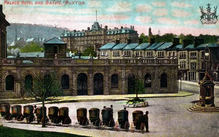 Framed Print : Palace Hotel and Baths, Buxton, Derbyshire Framed Print : Palace Hotel and Baths, Buxton, Derbyshire