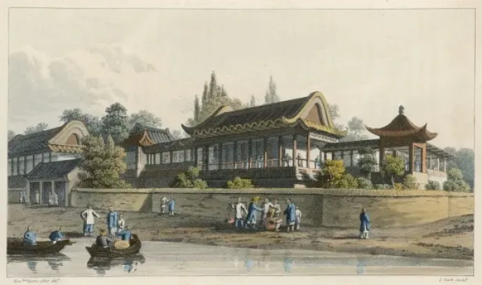 Framed Print : Palace Near Tianjin Framed Print : Palace Near Tianjin