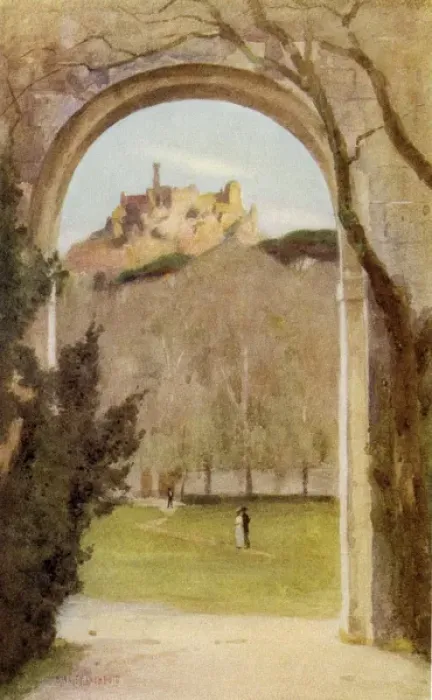 Framed Print : The Palace of Pena from Seteais Framed Print : The Palace of Pena from Seteais